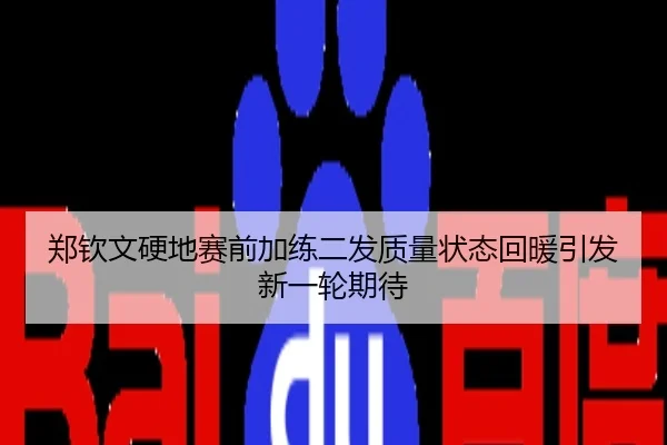 郑钦文硬地赛前加练二发质量状态回暖引发新一轮期待